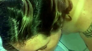 Morning homemade blowjob turns deeply intimate