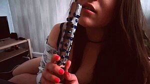 Hey, ready for an immersive roleplay night with Trish’s dildo?