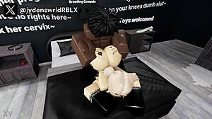 Blonde Girl Becomes Personal Cocksleeve