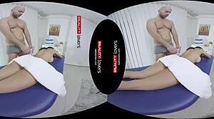 Milf gets screwed in cowgirl after massage