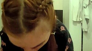 Redhead Roommate Sucked Me Off, Spat It Back, Wild!