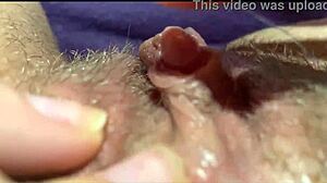 feeling overwhelmed watching this intense vaginal climax close-up
