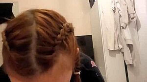 Redhead Roommate Sucked Me Off, Spat It Back, Wild!