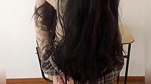 Watch him fuck her in the classroom students left alone in the classroom during the afternoon shift at a school in mexico amateur homemade sex