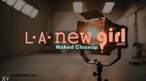 Cute Teen 18+ Brunette Shows Her Sexy Body