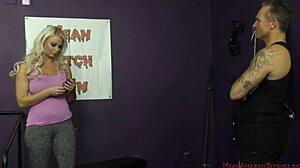 meanbitch gym session with london river