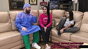 Alix Avery's stimulating exam behind the scenes with roleplay and toys 😏