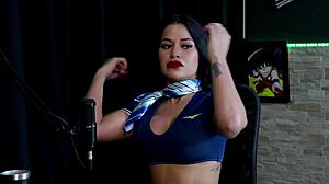 I Strip And Show My Breasts For Tiffany Rocha