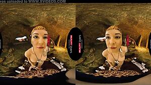 Realitylovers cave sex with brunette riding black cock POV blowjob