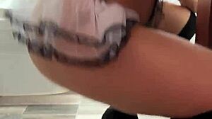 stepsister says she's just cleaning up the room