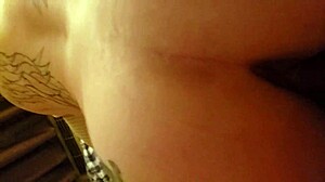 I'm so horny in this pole class, sucking cock and getting oiled up