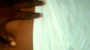 Real amateur african couple engages in hot sex with cowgirl riding and missionary positions.