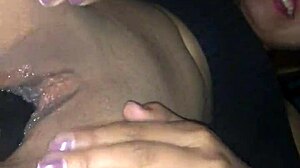 Big Dildo Stretches Tight Latina Pussy with Deep Penetration