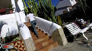 damn, this perfect french teen 18+ takes hardcore anal with that flawless ass! 🔥🍑