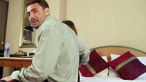 Watch this exotic asian take that big white cock pounding her pussy?