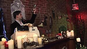 horror shop becomes the spot for wild spit roasts every night