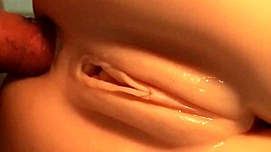 Nice Pussy Gets Double Penetration with Toys in Close-Up Action