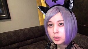 Japanese Maid Alice Takes Two Creampies in Secret Hotel Sex at 20