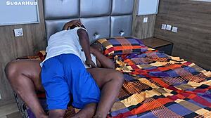 i fuck big ass ebony milf creamy hard after watching her porn