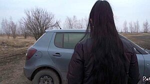 wow, i came hard in car wearing leather leggings alone