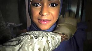 Arab Teen 18+ ASS Shakes at Booty Drop Point 23KM OUTSIDE Base