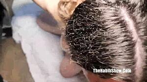 Teen heartthrob Serenity Taylor goes wild in ebony threesome