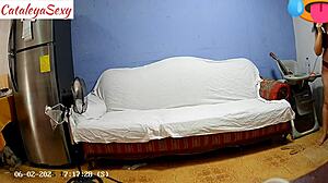 Big Ass Milf Model Prepares in Sexy Outfit Backstage