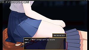 femuzero red haired girl in dominant pose