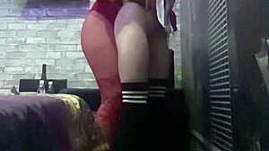 Brunette dominates hot student with ass fucking