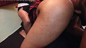 Big booty Malay girl pounded doggystyle by stepuncle.