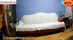 Big Ass Milf Model Prepares in Sexy Outfit Backstage