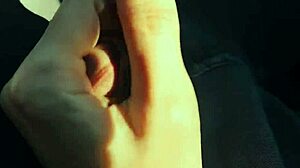 Stepsis Jerks Cock While Driving