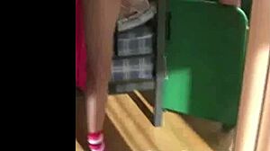 Tiny Tyler Touches Herself on Webcam