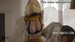 just touching myself, stepmom lauren phillips joins in - dante colle