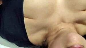 Latina wife rides with intense passion