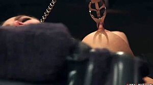 Wow, busty milf trainee in interracial anal!