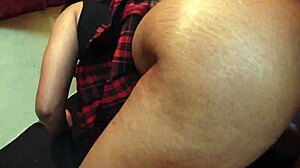 Big booty Malay girl pounded doggystyle by stepuncle.