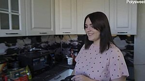 the neighbor roughly fucks the guy in garage with dirty talk 😈