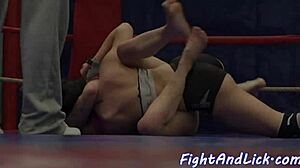 why did you lick her pussy after wrestling?