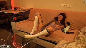 i behave badly so my stepfather punishes me in this homemade video