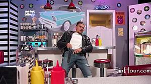 A waitress's cups served hot - anna claire clouds victor ray