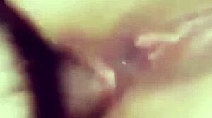 Teen gets fucked by stepdad on sofa