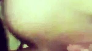 Teen gets fucked by stepdad on sofa