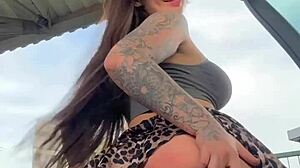 Shocked By Squirting Orgasm In Parking Lot