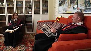 my magic wand works wonders on her wet amateur pussy