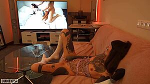 i behave badly so my stepfather punishes me in this homemade video