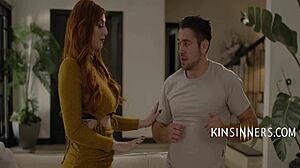 just touching myself, stepmom lauren phillips joins in - dante colle