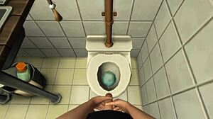 POV Sex With Goth Chick At Party Screams Excitement!