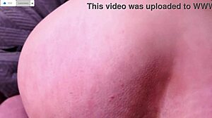 hot couple in lingerie enjoys pov doggy style session