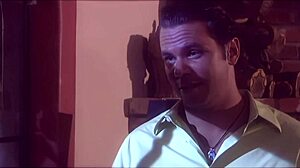 fucking brunette slut aurora snow in lingerie on bed. deepthroat and assfucking with monster cock!